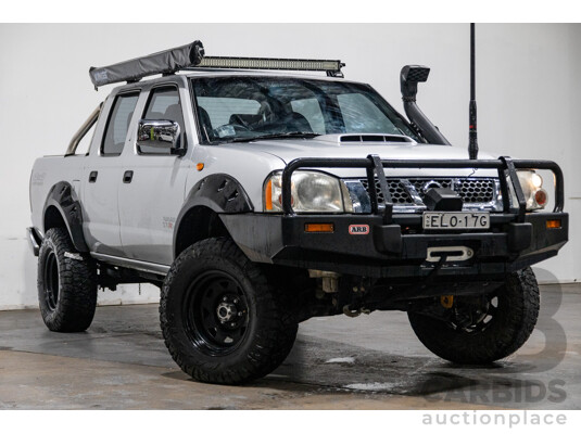 12/2012 Nissan Navara ST-R (4x4) D22 SERIES 5 Dual Cab P/Up Brilliant Silver Metallic Turbo Diesel 2.5L