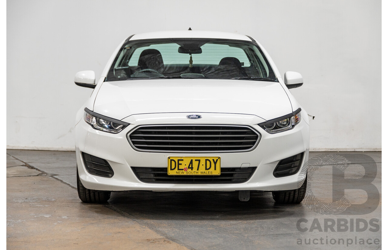 9/2015 Ford Falcon (LPI) FG X Utility White 4.0L - Dedicated LPG