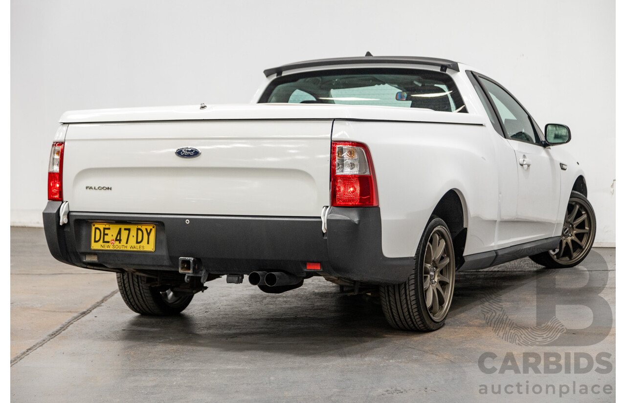 9/2015 Ford Falcon (LPI) FG X Utility White 4.0L - Dedicated LPG