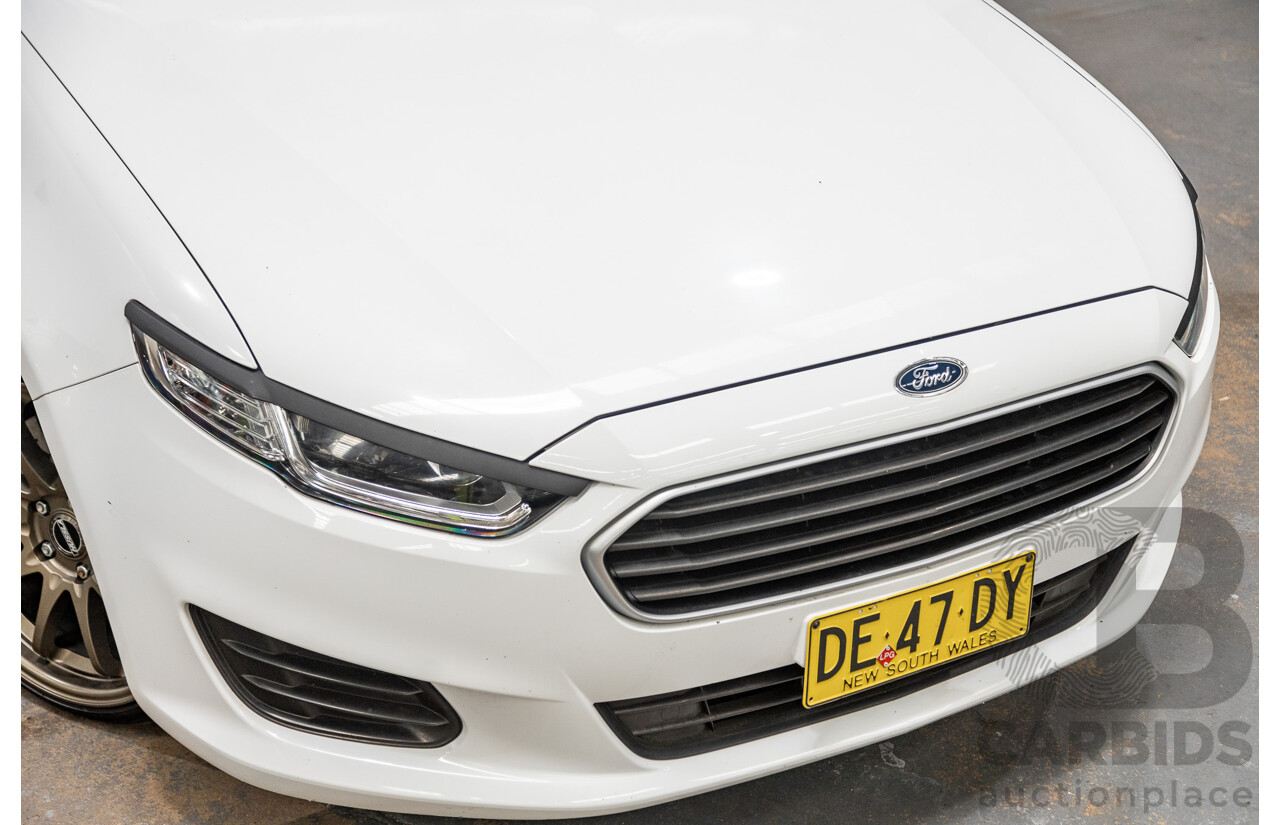 9/2015 Ford Falcon (LPI) FG X Utility White 4.0L - Dedicated LPG