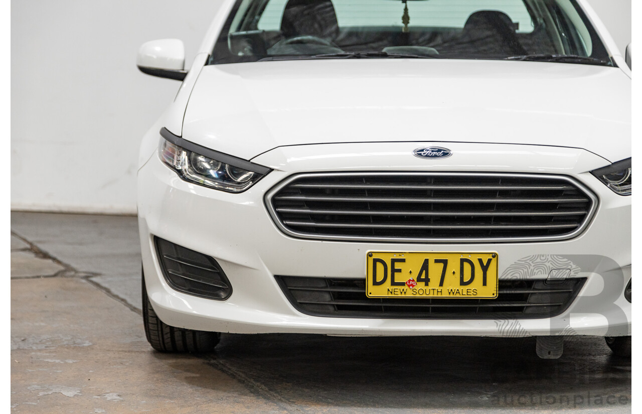 9/2015 Ford Falcon (LPI) FG X Utility White 4.0L - Dedicated LPG