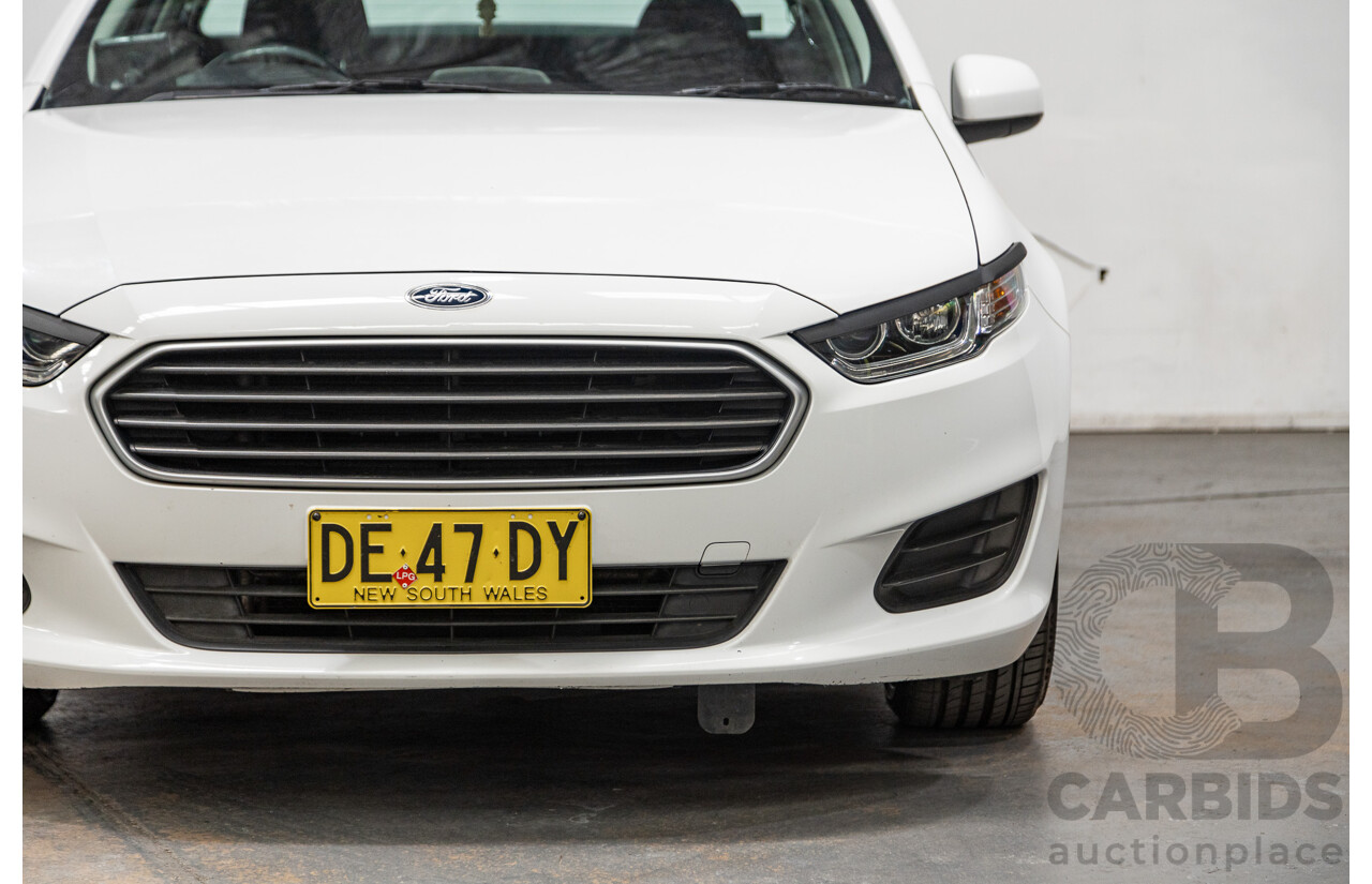 9/2015 Ford Falcon (LPI) FG X Utility White 4.0L - Dedicated LPG