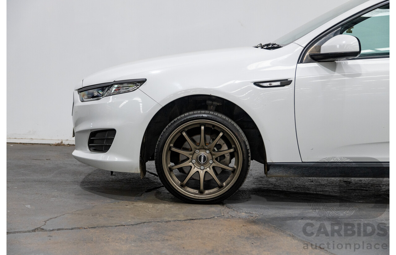 9/2015 Ford Falcon (LPI) FG X Utility White 4.0L - Dedicated LPG