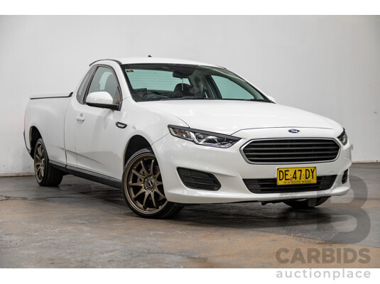 9/2015 Ford Falcon (LPI) FG X Utility White 4.0L - Dedicated LPG