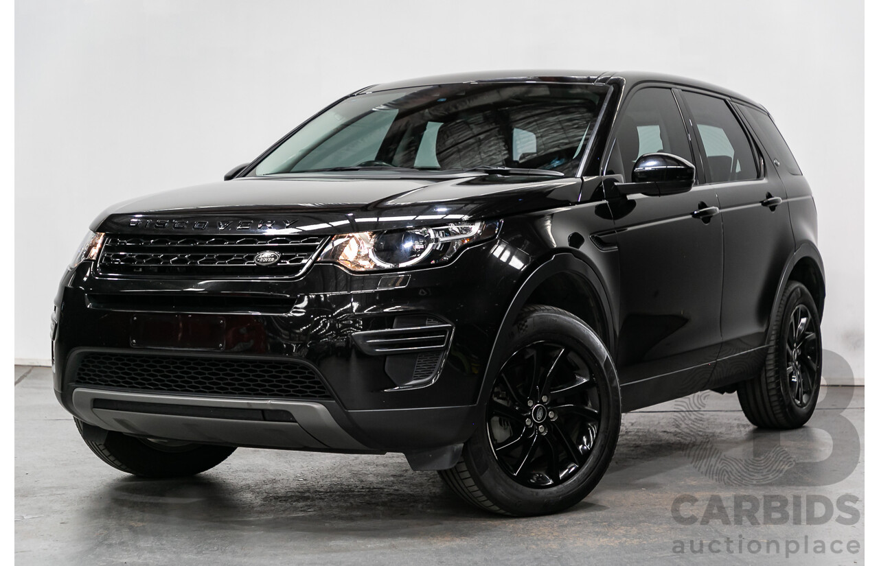 02/2019 Land Rover Discovery Sport TD4 110 SE (AWD) LC MY19 4d Wagon Santorini Black Metallic Turbo Diesel 2.0L - 7 Seater