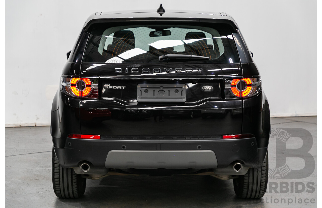 02/2019 Land Rover Discovery Sport TD4 110 SE (AWD) LC MY19 4d Wagon Santorini Black Metallic Turbo Diesel 2.0L - 7 Seater