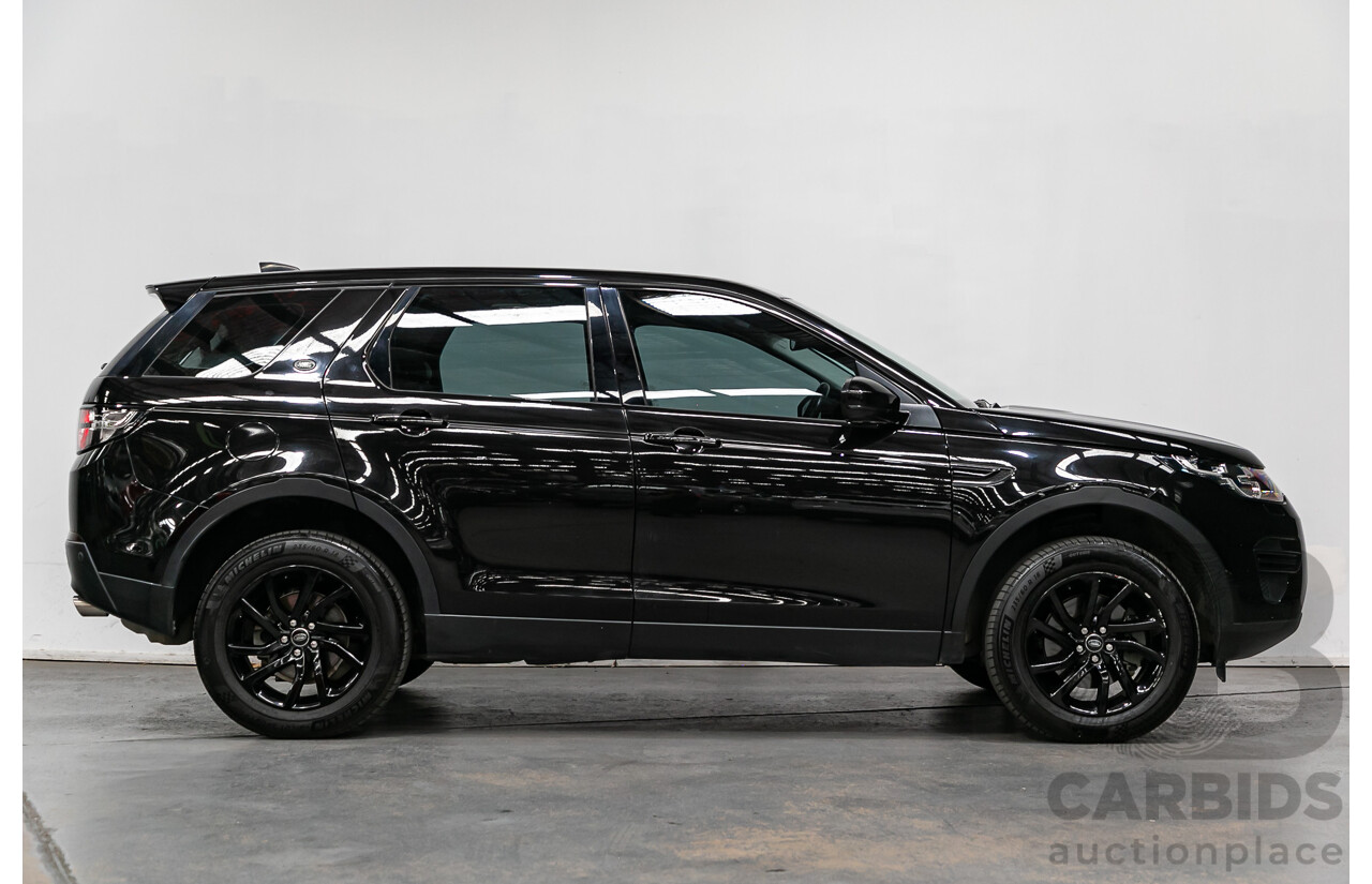 02/2019 Land Rover Discovery Sport TD4 110 SE (AWD) LC MY19 4d Wagon Santorini Black Metallic Turbo Diesel 2.0L - 7 Seater