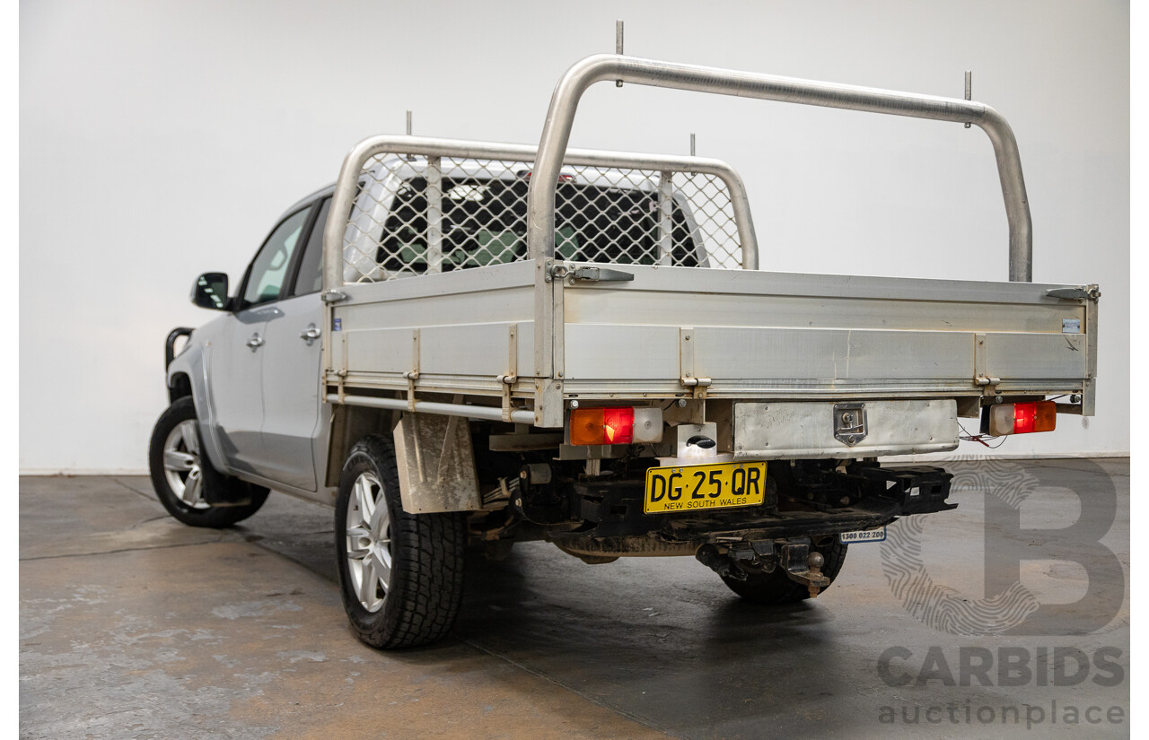 01/2018 Volkswagen Amarok V6 TDI 550 SPORTLINE (4x4) 2H MY18 Dual Cab Silver 3.0L Turbo Diesel