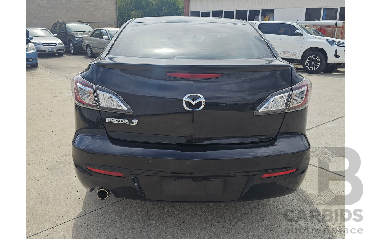 3/2012 Mazda Mazda3 NEO BL 11 UPGRADE 4d Sedan Black 2.0L