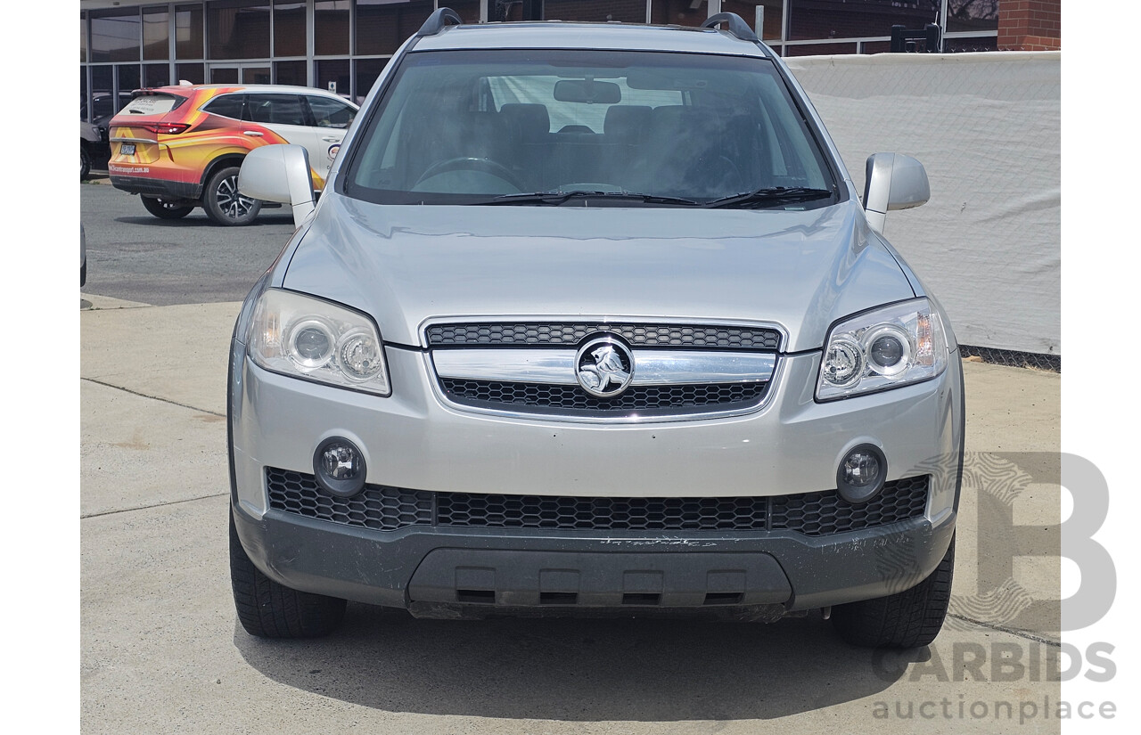 11/2009 Holden Captiva CX (4x4) CG MY09 4d Wagon Silver 3.2L