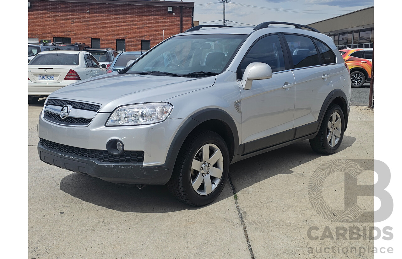 11/2009 Holden Captiva CX (4x4) CG MY09 4d Wagon Silver 3.2L