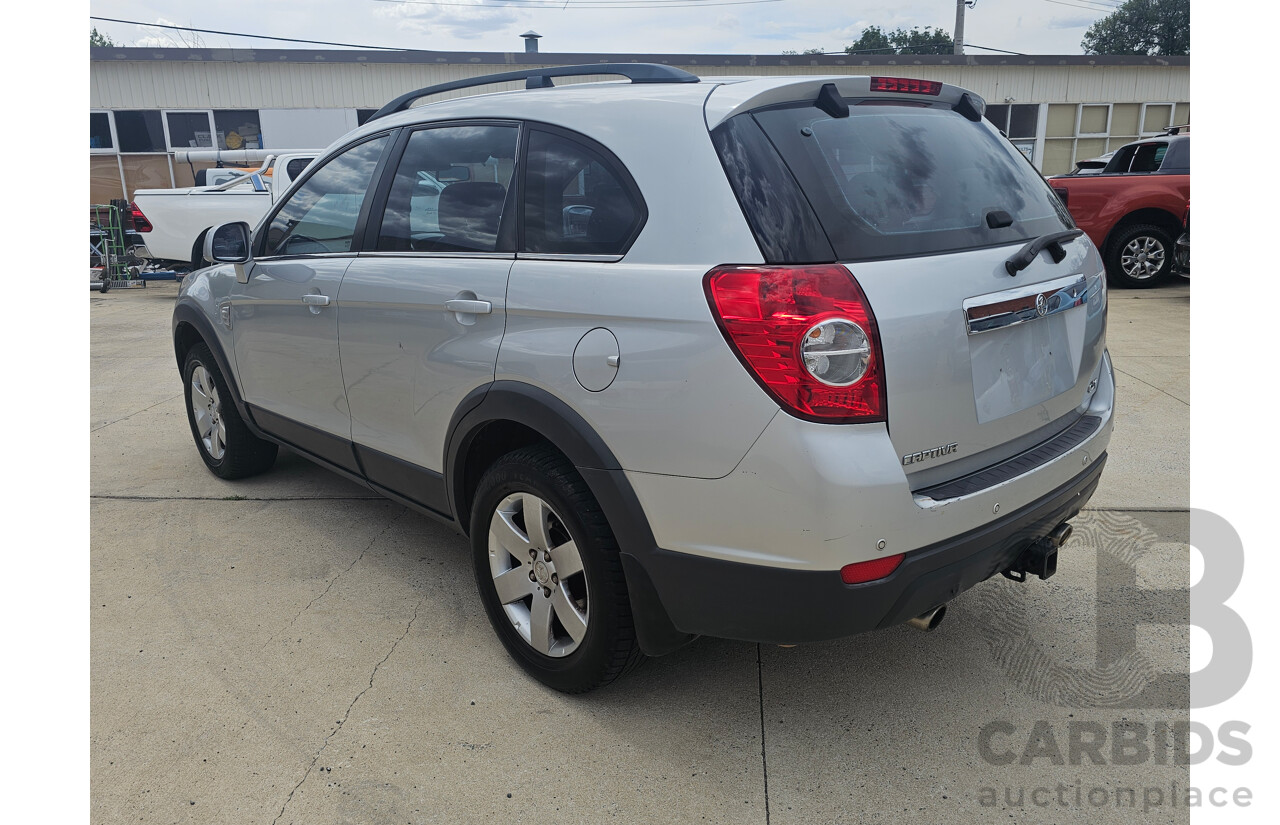 11/2009 Holden Captiva CX (4x4) CG MY09 4d Wagon Silver 3.2L