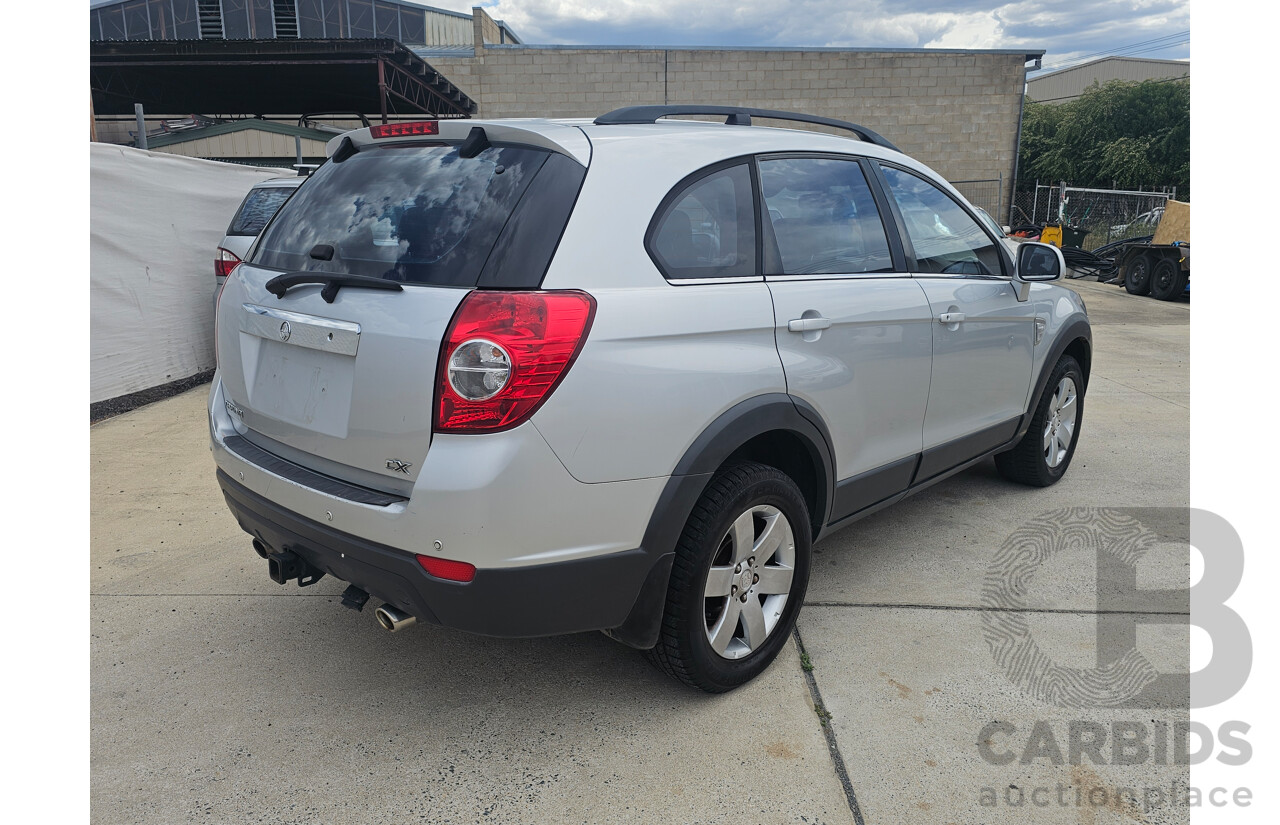 11/2009 Holden Captiva CX (4x4) CG MY09 4d Wagon Silver 3.2L