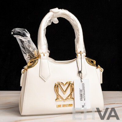 Love Moschino Embellished Tote with Foulard