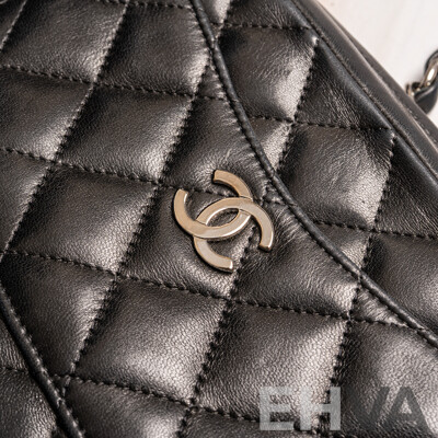 Chanel Quilted Leather Camera Bag