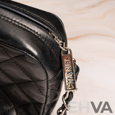 Chanel Quilted Leather Camera Bag
