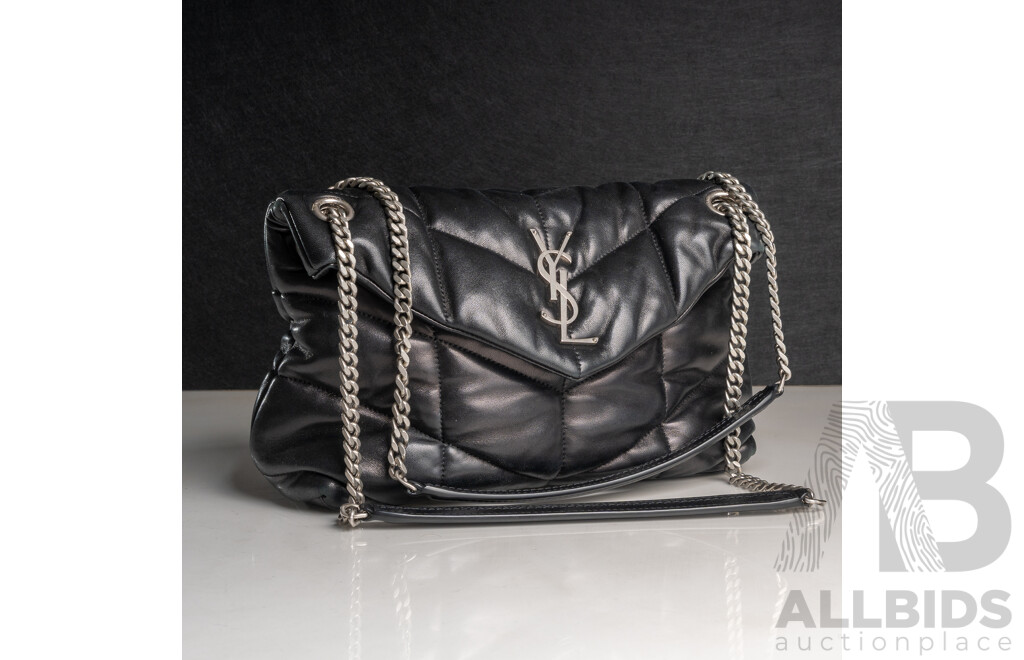 Saint Laurent Loulou Puffer Bag in Small