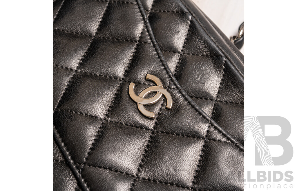 Chanel Quilted Leather Camera Bag