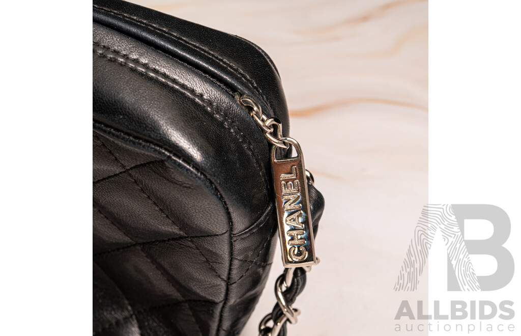 Chanel Quilted Leather Camera Bag