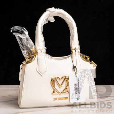 Love Moschino Embellished Tote with Foulard