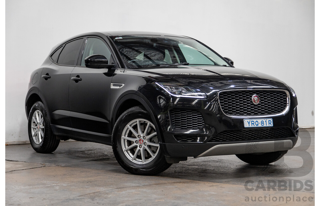 03/2018 Jaguar E-Pace D150 (AWD) X540 MY18 4d Wagon Santorini Black Metallic Turbo Diesel 2.0L