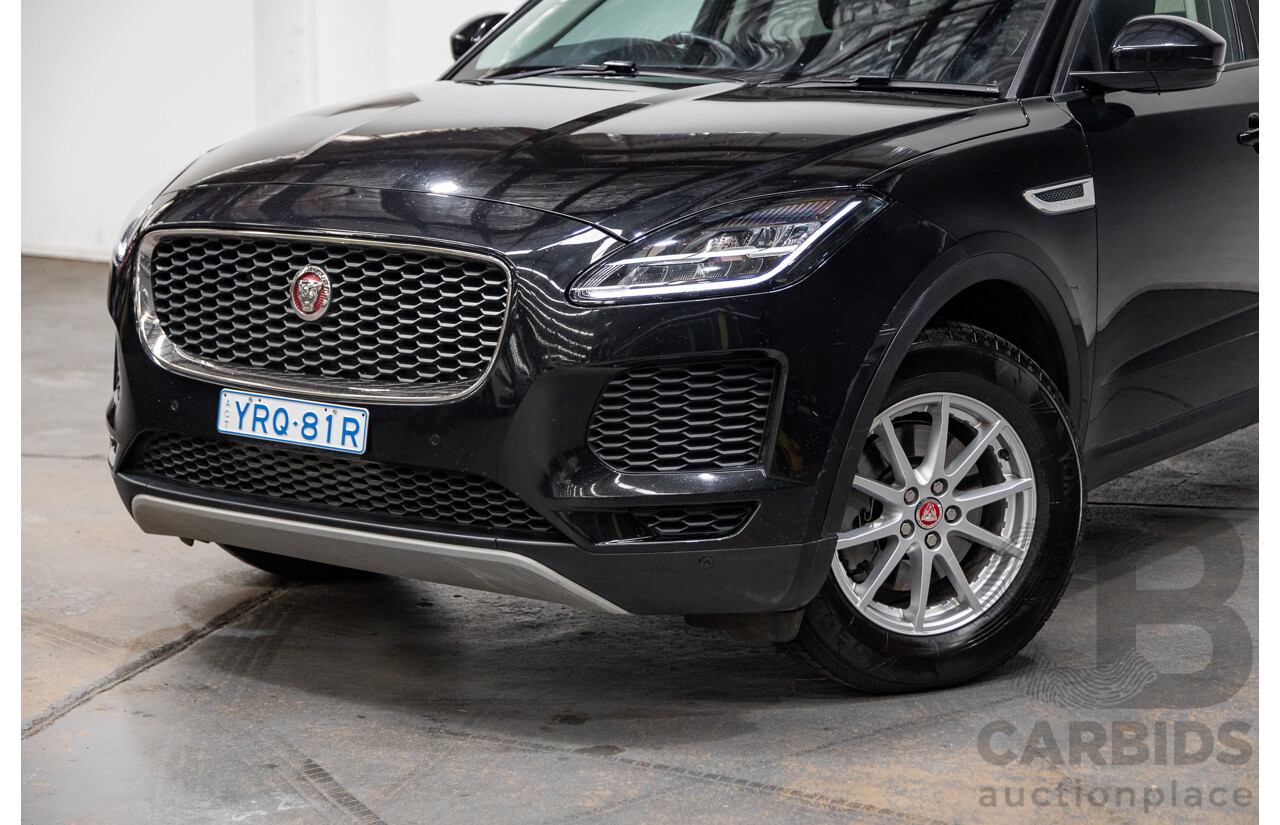 03/2018 Jaguar E-Pace D150 (AWD) X540 MY18 4d Wagon Santorini Black Metallic Turbo Diesel 2.0L