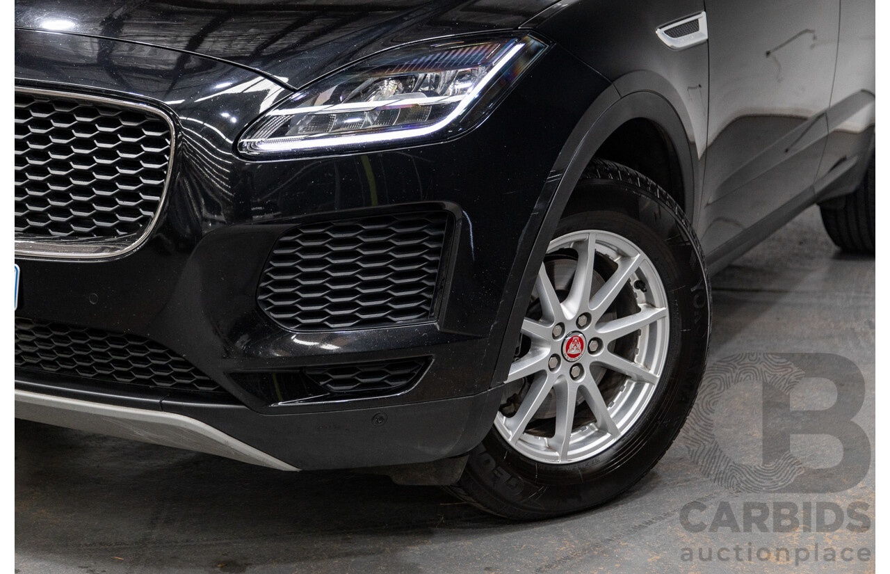 03/2018 Jaguar E-Pace D150 (AWD) X540 MY18 4d Wagon Santorini Black Metallic Turbo Diesel 2.0L