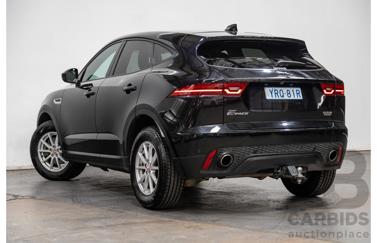 03/2018 Jaguar E-Pace D150 (AWD) X540 MY18 4d Wagon Santorini Black Metallic Turbo Diesel 2.0L