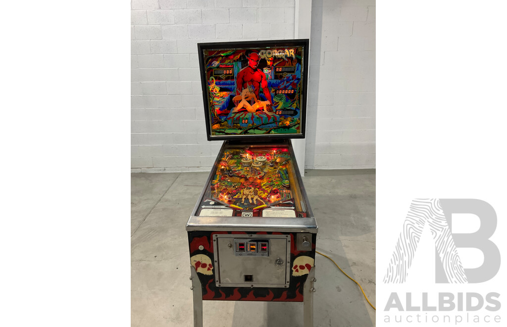 Gorgar by Williams Pinball Machine