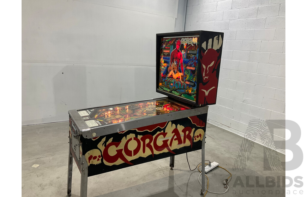 Gorgar by Williams Pinball Machine