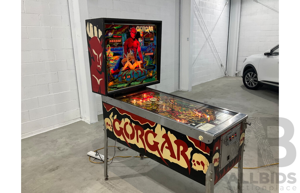 Gorgar by Williams Pinball Machine