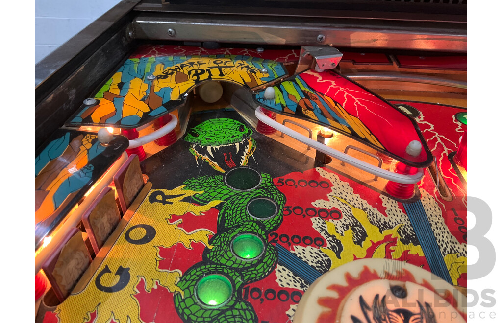 Gorgar by Williams Pinball Machine