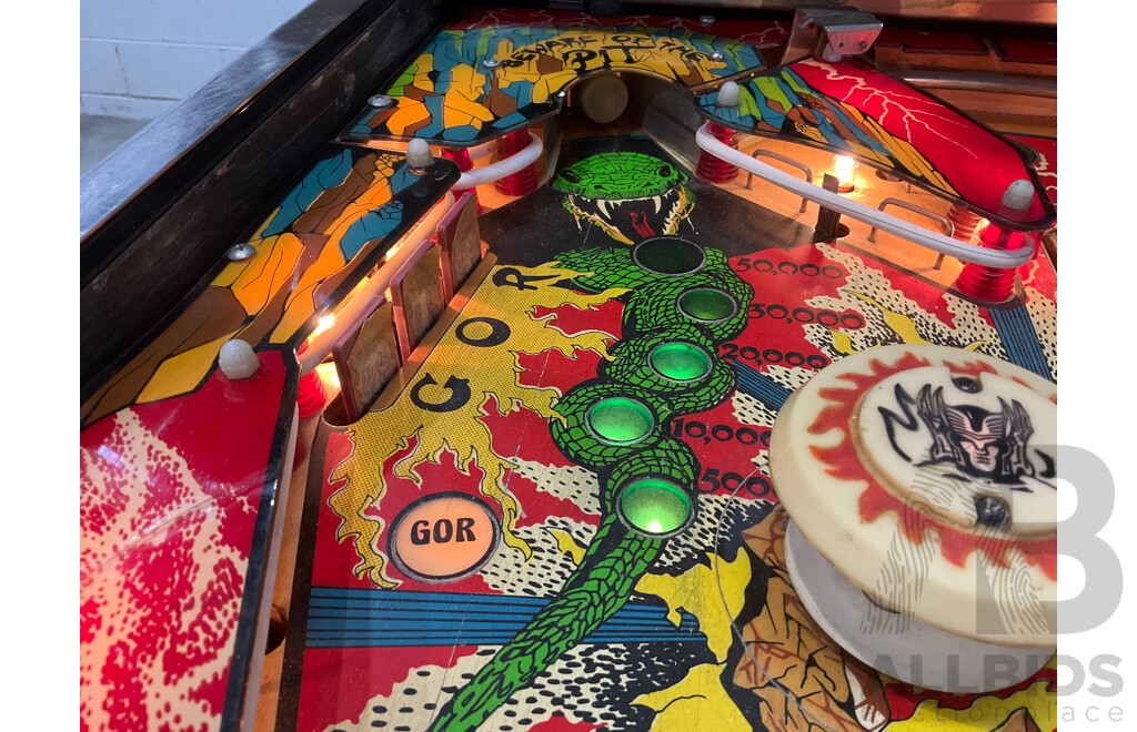 Gorgar by Williams Pinball Machine