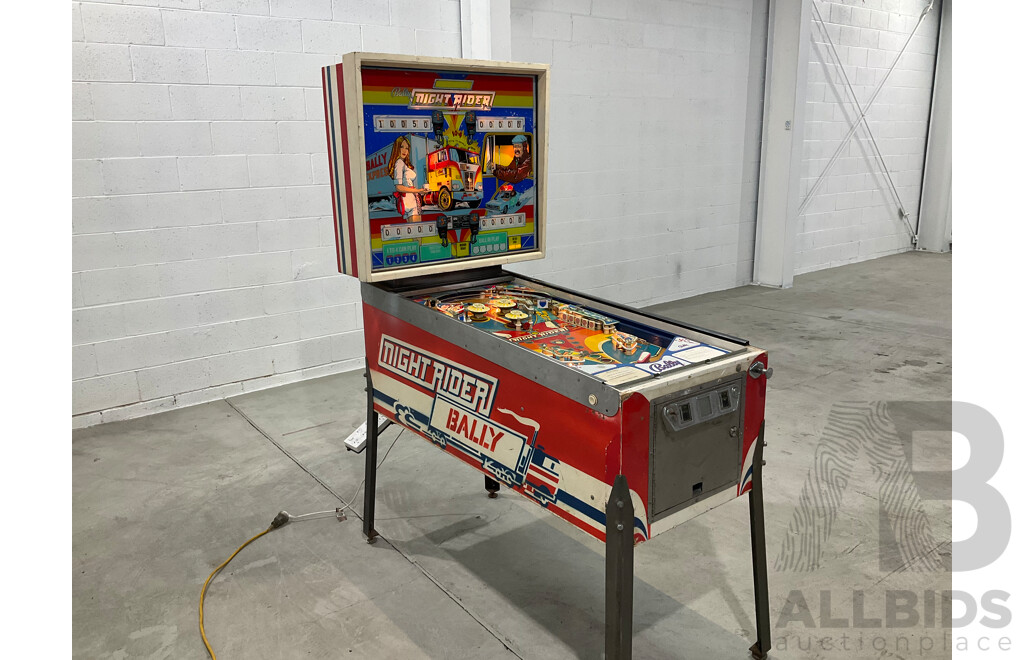 Night Rider by Bally Pinball Machine