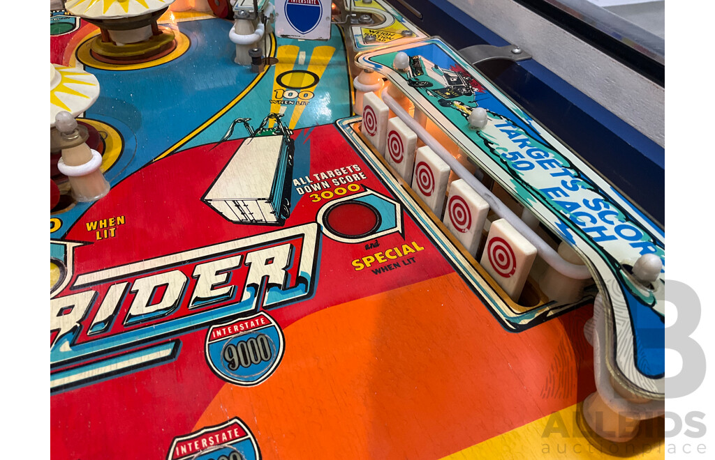 Night Rider by Bally Pinball Machine