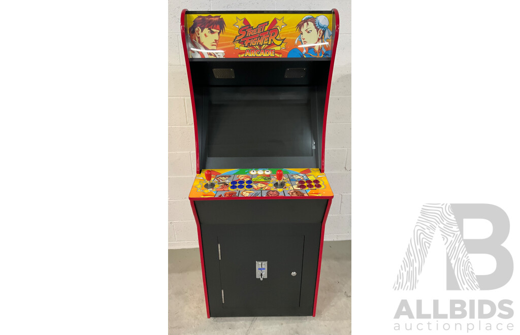 26" LCD Upright Street Fighter Arcade Machine 3000 Games