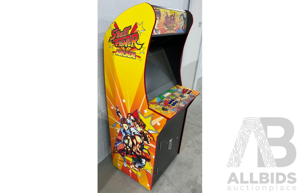 26" LCD Upright Street Fighter Arcade Machine 3000 Games