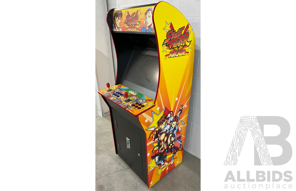 26" LCD Upright Street Fighter Arcade Machine 3000 Games