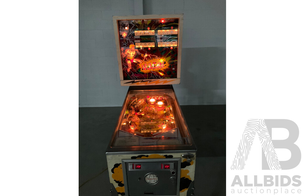 Vulcan by Gottlieb's Pinball Machine