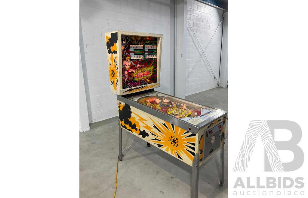 Vulcan by Gottlieb's Pinball Machine