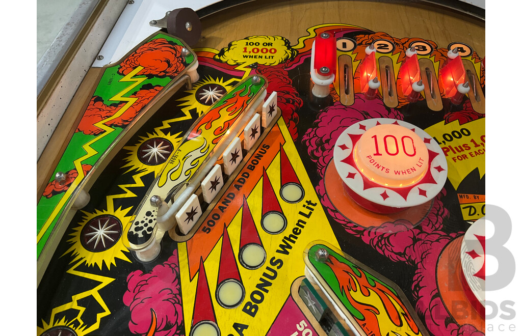 Vulcan by Gottlieb's Pinball Machine