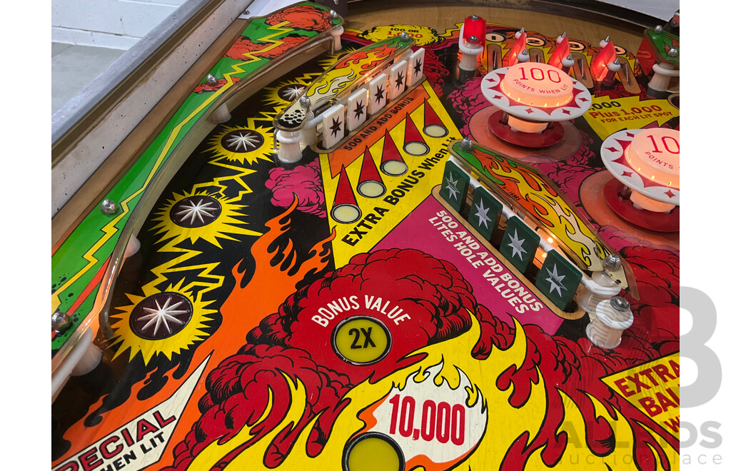 Vulcan by Gottlieb's Pinball Machine