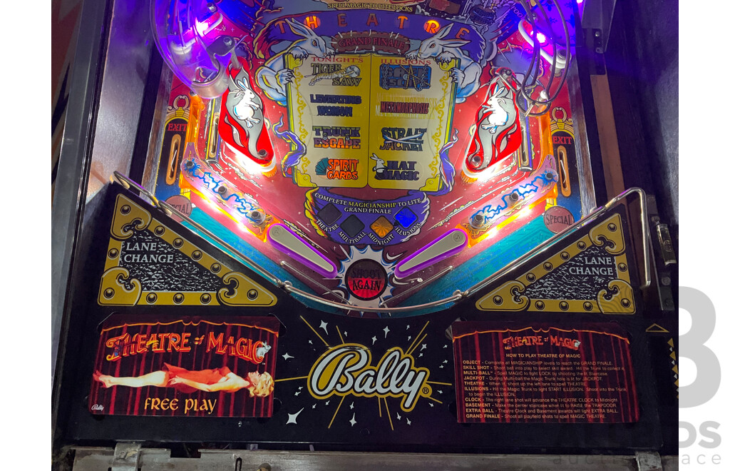 Theatre of Magic by Bally Pinball Machine