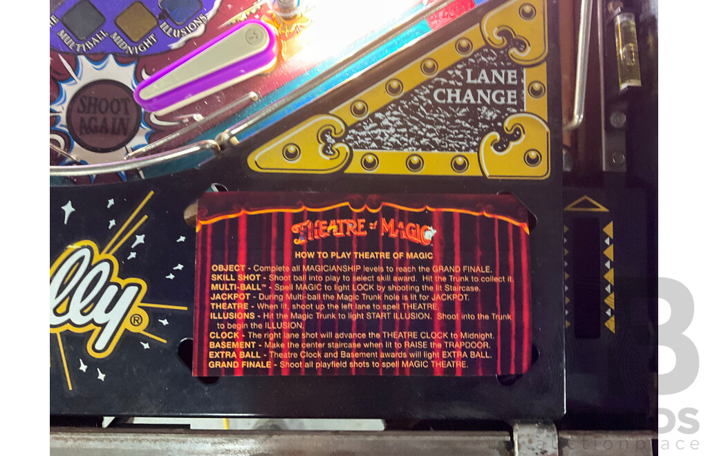 Theatre of Magic by Bally Pinball Machine