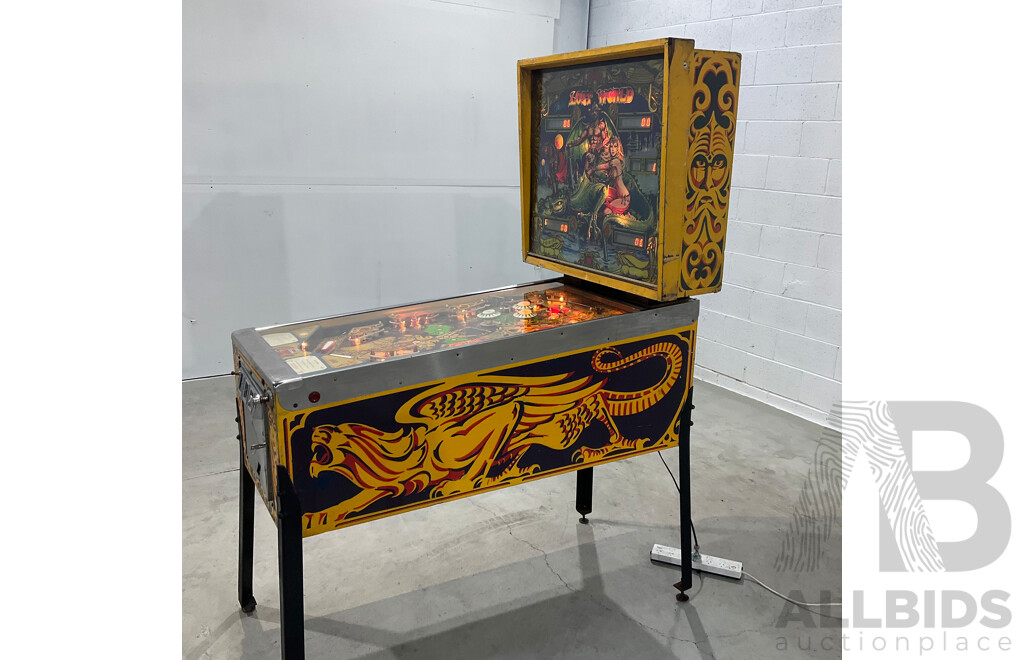 Lost World by Bally Pinball Machine