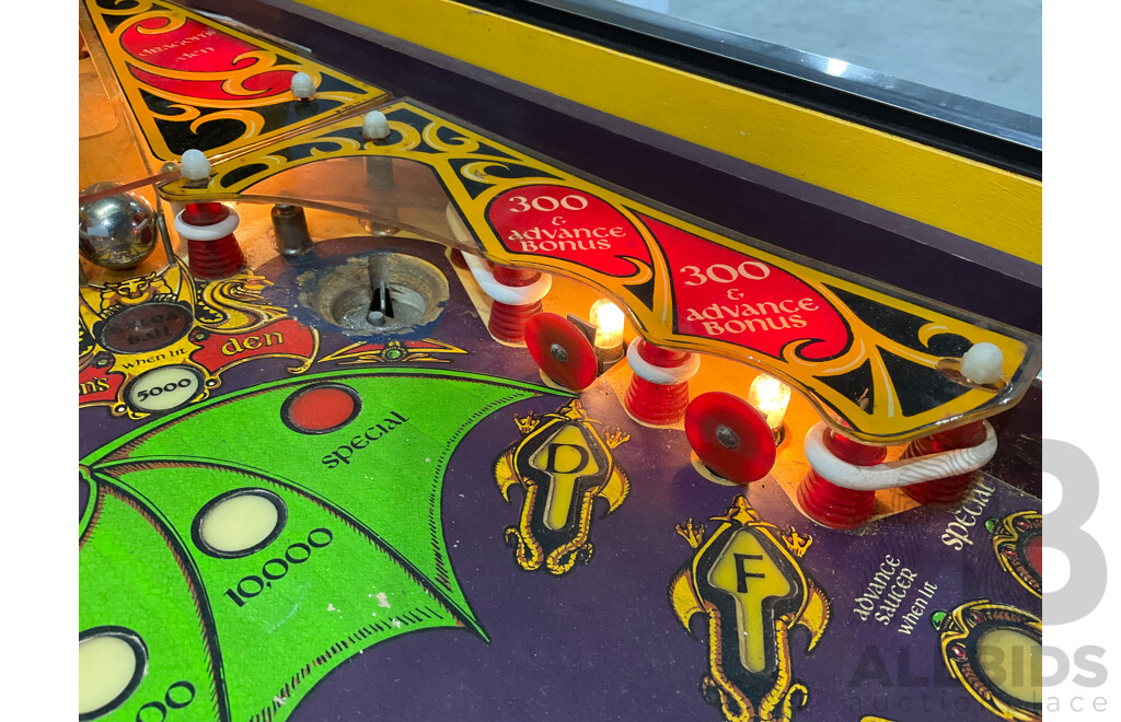 Lost World by Bally Pinball Machine