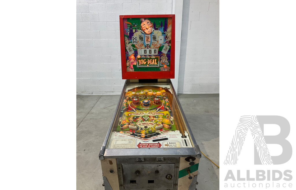 Big Deal by Williams Pinball Machine