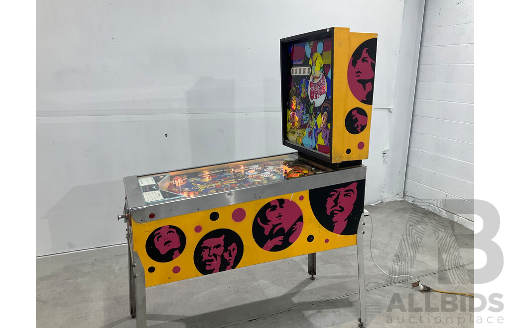 Super Star by Williams Pinball Machine