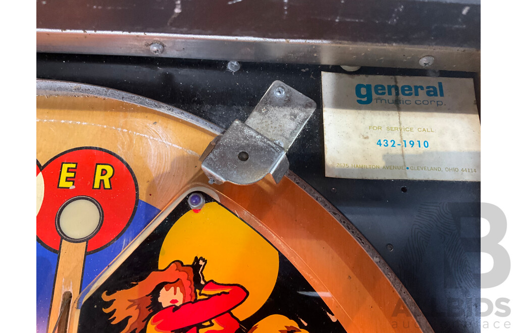 Super Star by Williams Pinball Machine