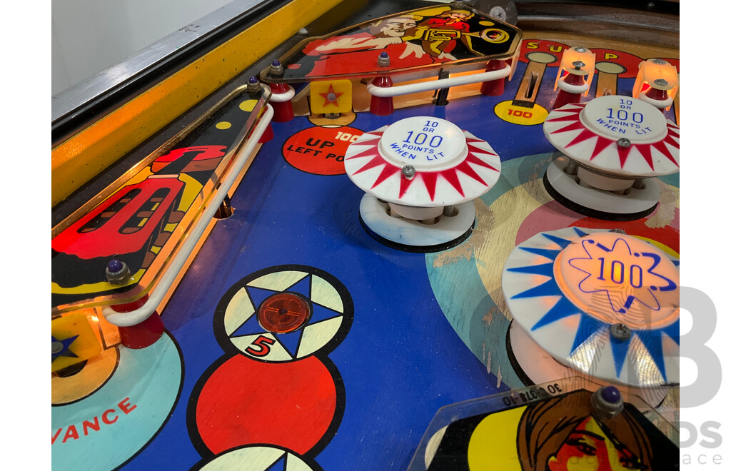 Super Star by Williams Pinball Machine